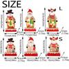 Creative Wooden Christmas Ornaments Durable Christmas Decoration  Party Supplies