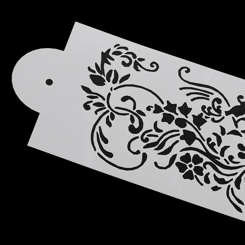 Художественная роспись своими руками Инструмент для выпечки краев Украшение цветов Трафарет для торта Печенье Формы для помадки