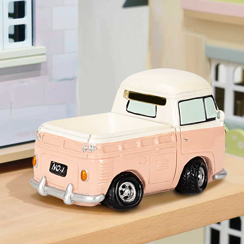 Домашний декор Коллекционные транспортные средства Милый грузовик Декоративные фигурки Кашпо Садовые украшения для дома и улицы Копилка для монет