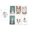 Ocean Themed Tempest Tarot Deck 78 Card Divination Set 10.4*6.1cm Beautifully Designed for Board Games and Tarot Reading