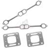 Gasket manifold mercruiser 5.0 mpi 5.7 350 mag riser block v8 elbow kit