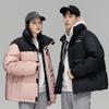 Зимняя белая утиная пуховая короткая мужская куртка-пуховик Trend Stand-up Collar Loose