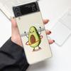 Милый Авокадо Детский Йога Модный Чехол для Телефона для Samsung Galaxy Z Flip 3 4 5 6 7 Жесткий Складной Z Flip4 ПК Чехол Защита Подарок