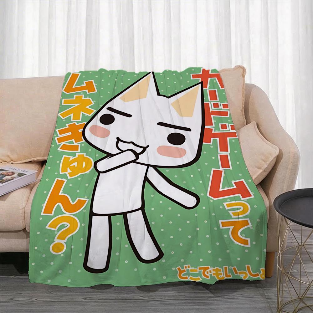 Character I-Inoue Toro Throw Lightweight 240g Flannel Blanket Soft Skin-friendly for Summer Cooling