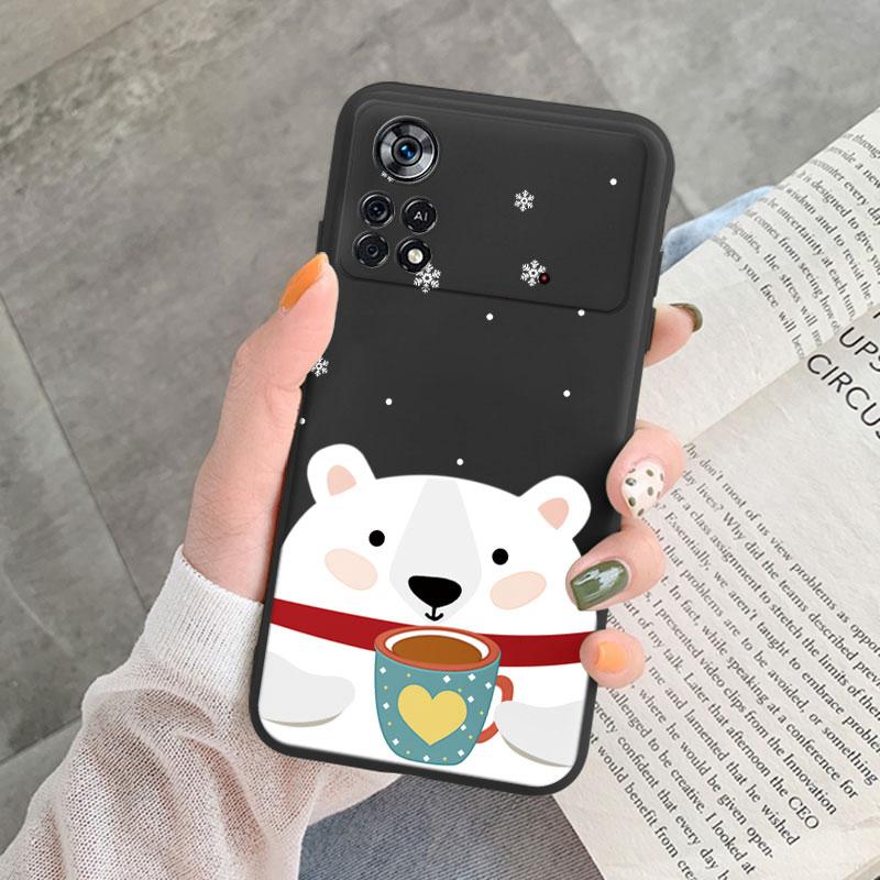 For POCO X4 Pro 5G NFC Case Watermelon Cute Fruit Love Heart Butterfly Women Dog Flower Silicone For Poco X4pro 5 G Phone Cover