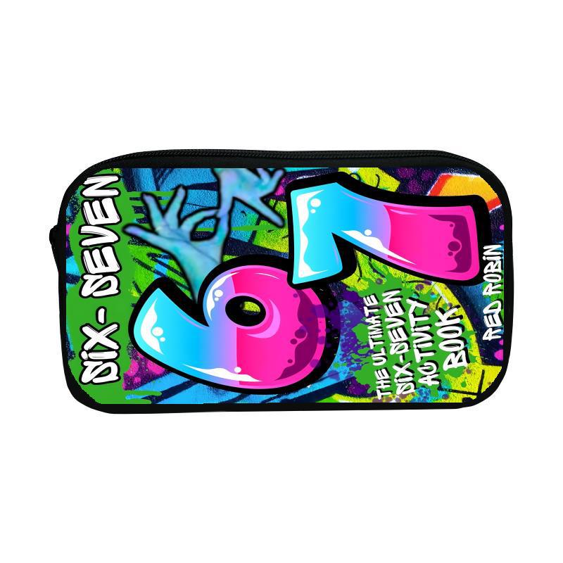 Six Seven 67 Large Capacity Pencil Case for School Students - Unisex Stationery Organizer