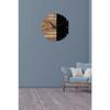 Wooden Modern Wall Clock, Hall Wall Clock, Living Room Wall Clock, Home Gift, 42cm
