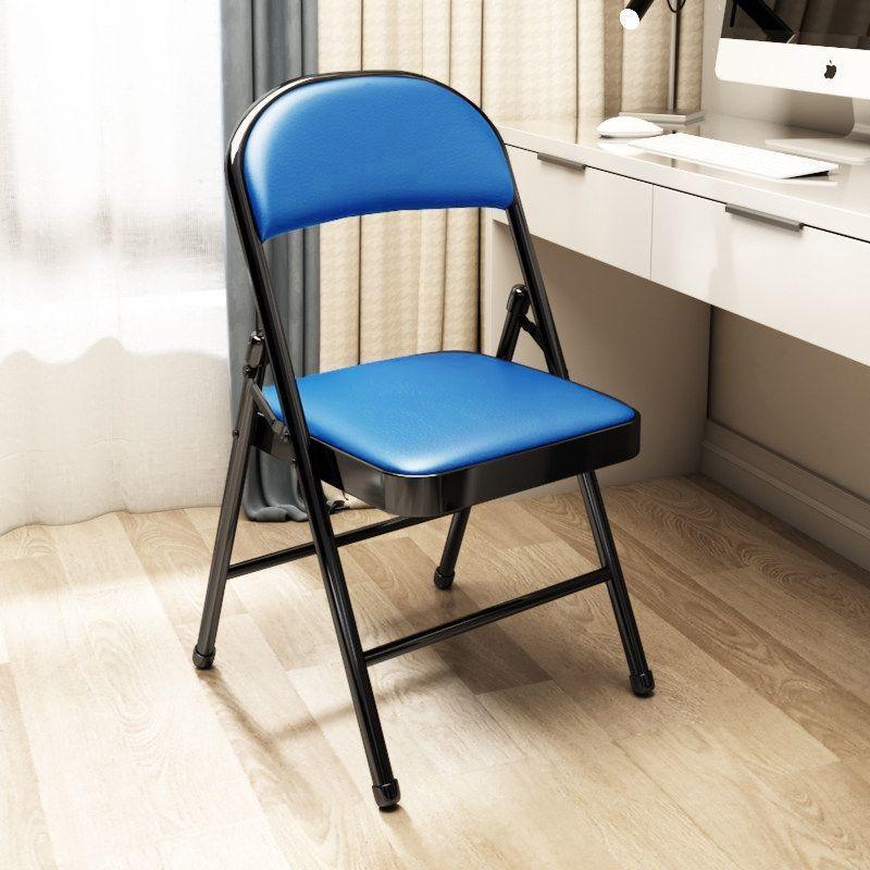 Folding Stool with Backrest - Versatile Chair for Home, Office, Dining, or Training
