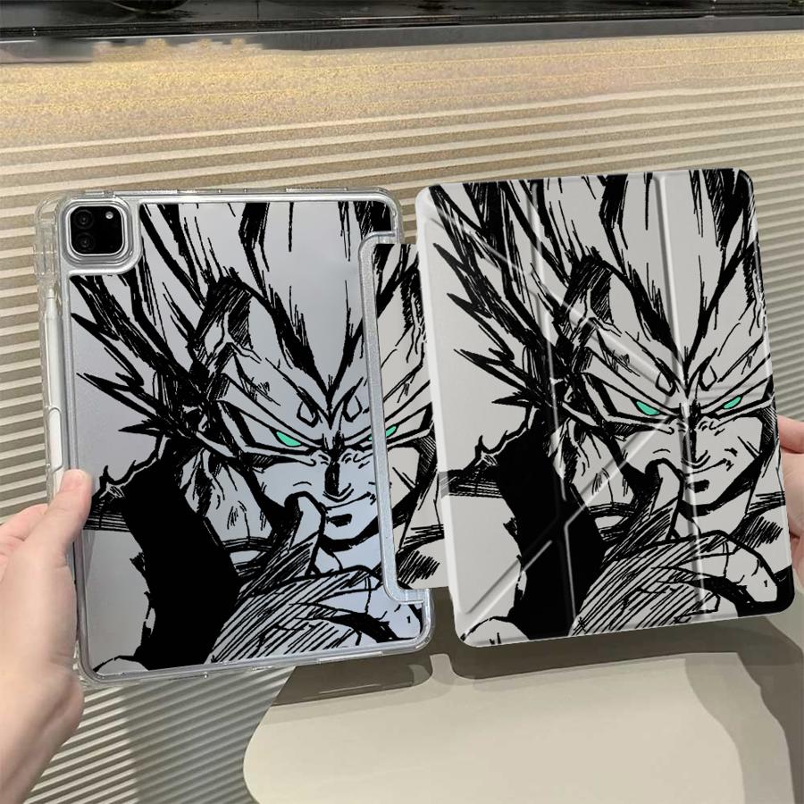 Tablet Case For iPad Pro 11th 10th 9th 8th 7th 12.9inch Air 4 5 M3 M2 1 2 M4 11inch Pro 2025 Mini 6 7 Y-Fold Holder Cover Dragon
