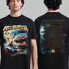 Helloween Giants And Monsters Европа 2025 Тур Двусторонняя Футболка S-5XL Унисекс Футболка