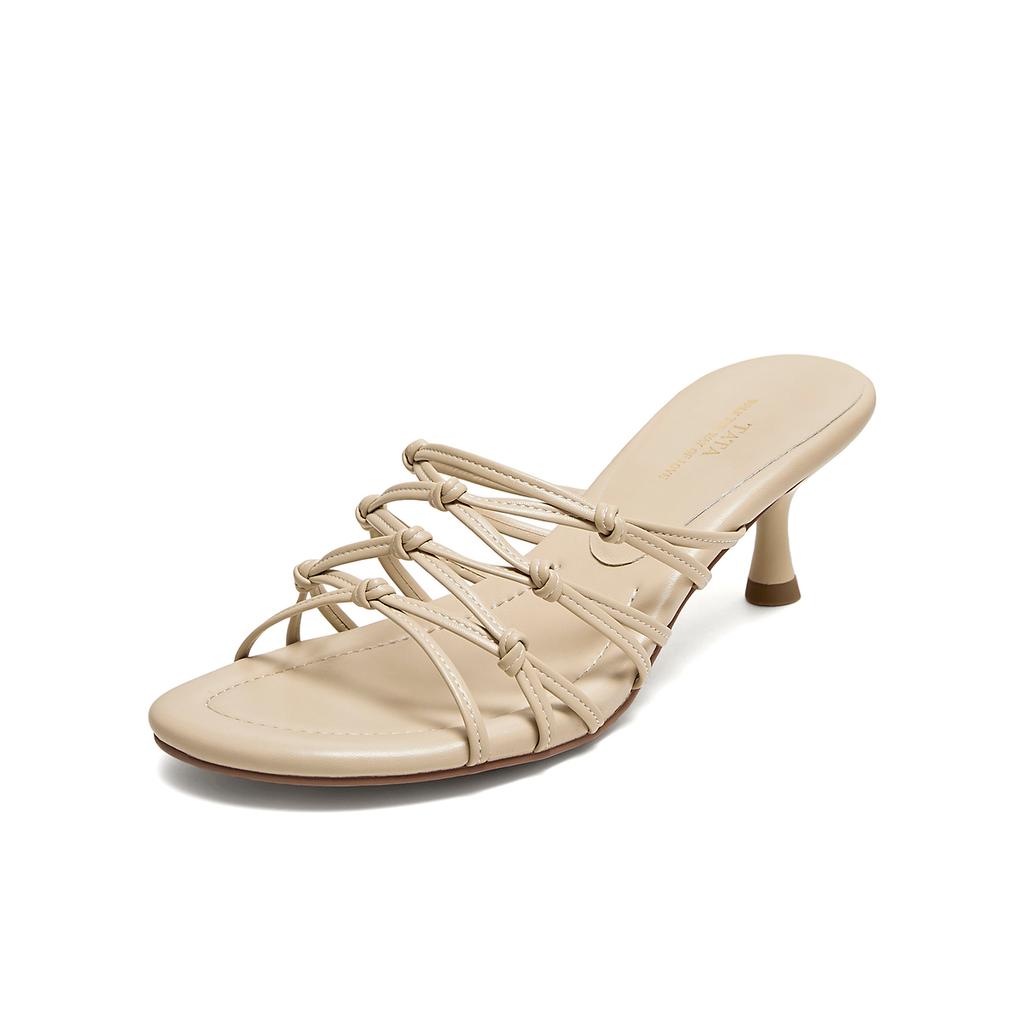 TATA/She 2026 Summer Simple and Versatile Fashion Slippers