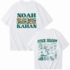 Футболка Noah Kahan Stick Season Tour Tee Футболка Noah Kahan Music Футболка Stick Season Album Подарки для фанатов Футболки с коротким рукавом и круглым вырезом