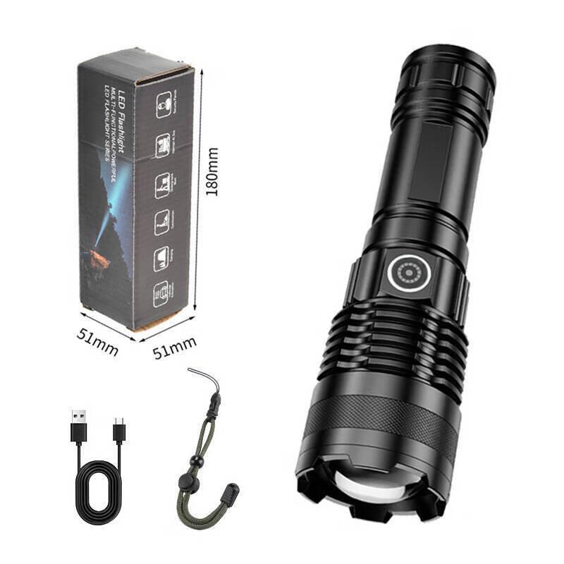 USB-фонарик Nu Feng A56 с зумом, перезаряжаемый