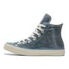 Chuck Taylor All Star Ретро Универсальные Высокие Кеды Унисекс Синий Белый 172078C