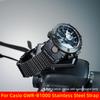 GWR-B1000 Стальной Ремешок Для Часов Casio Air Dominator 5588 GWR B1000 Модифицированный Металлический Ремешок Мужской Наручный Браслет