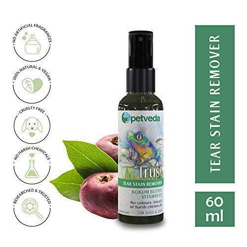 Спрей для удаления слезных дорожек у кошек и собак (60 мл), Tear Stain Remover,  Petveda