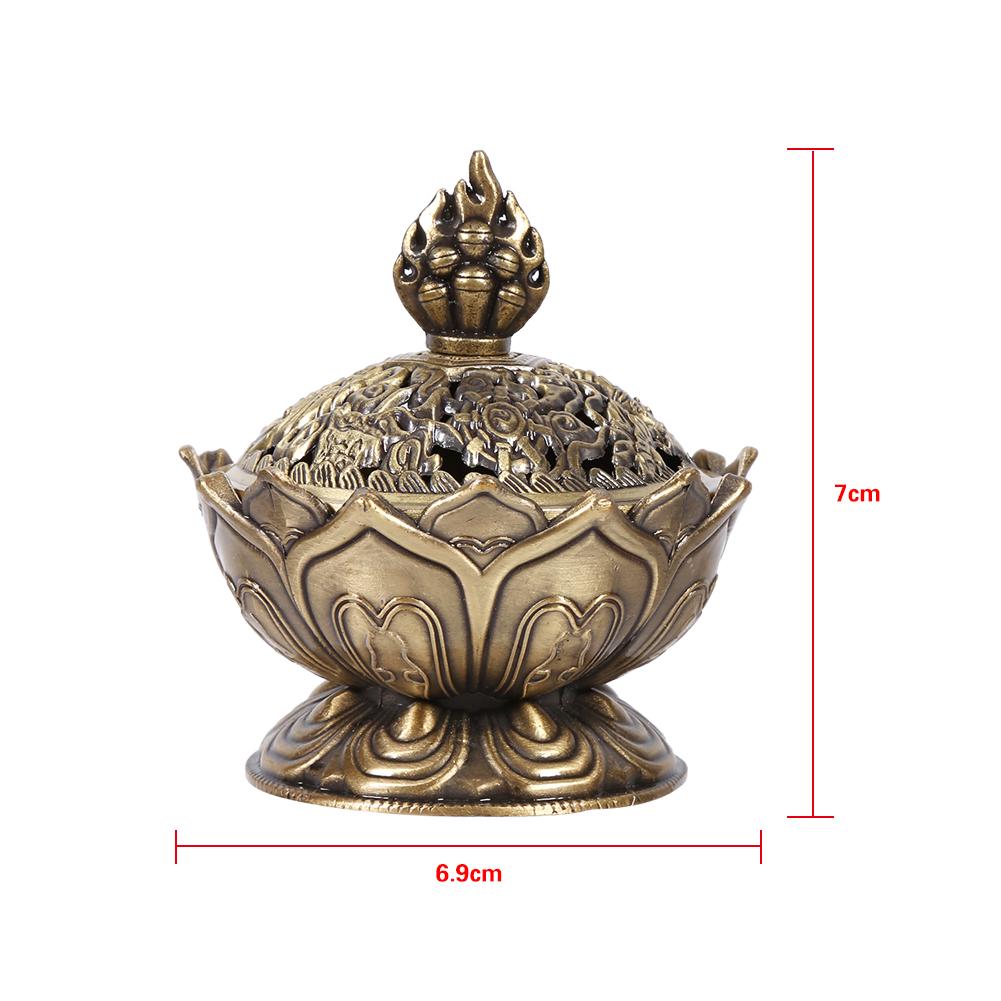 2 Colors Vintage Backflow Smoke Incense Stick Holder Home Decoration Hot