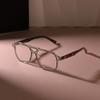 Прекрасные квадратные женские мужские очки Роскошный брендовый дизайнер Прозрачные оптические очки Модные оправы Oculos