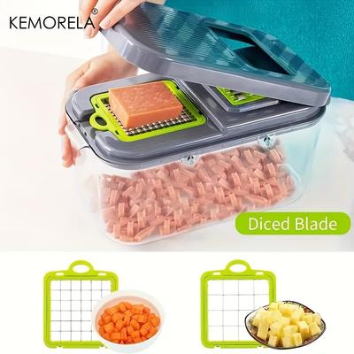 Набор из 22 овощерезок, многофункциональная овощерезка для фруктов, ручная терка для еды, контейнерная овощерезка