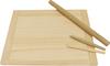 Cooking Board Rolling Pin Made In Paulownia Rolling Pin for Gyoza and 50 X 40 Also for Making Udon and Soba Dough Set, Japan, Wooden,