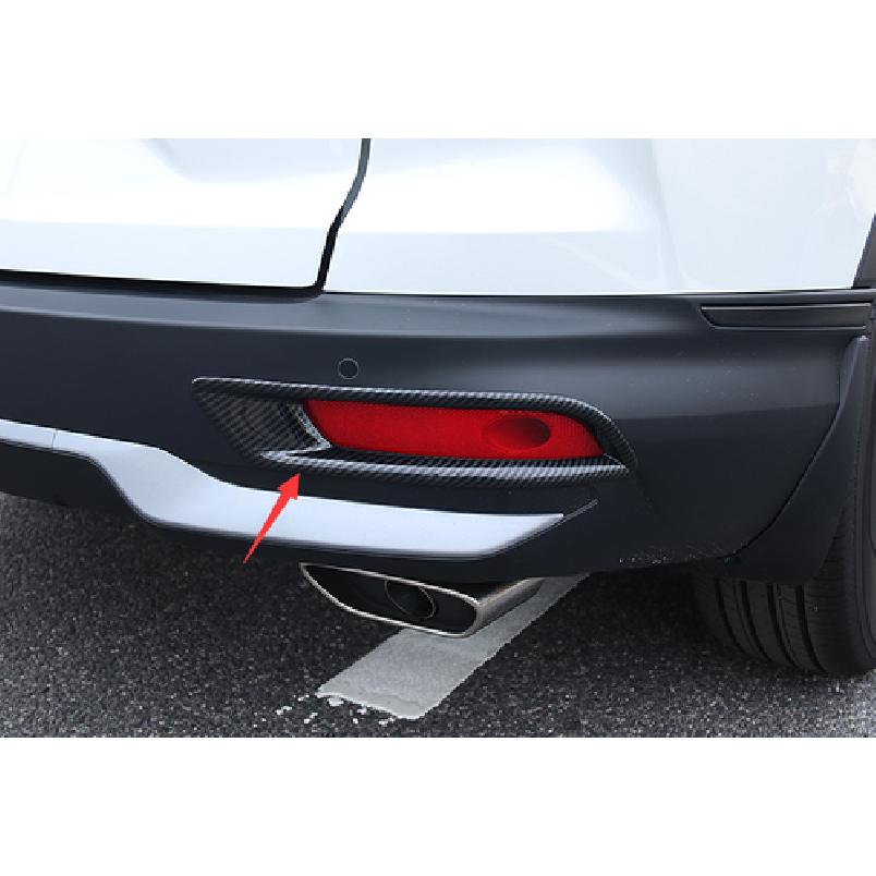 Накладка на задний противотуманный фонарь из углеродного волокна для - Honda CRV CR-V ABS