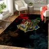 1Pc Hogwarts Crest Magic Rug, Office Carpet Indoor Outdoor Doormat, Non-Slip, Comfortable, Living, Christmas Halloween,  Xmas Gift G1265