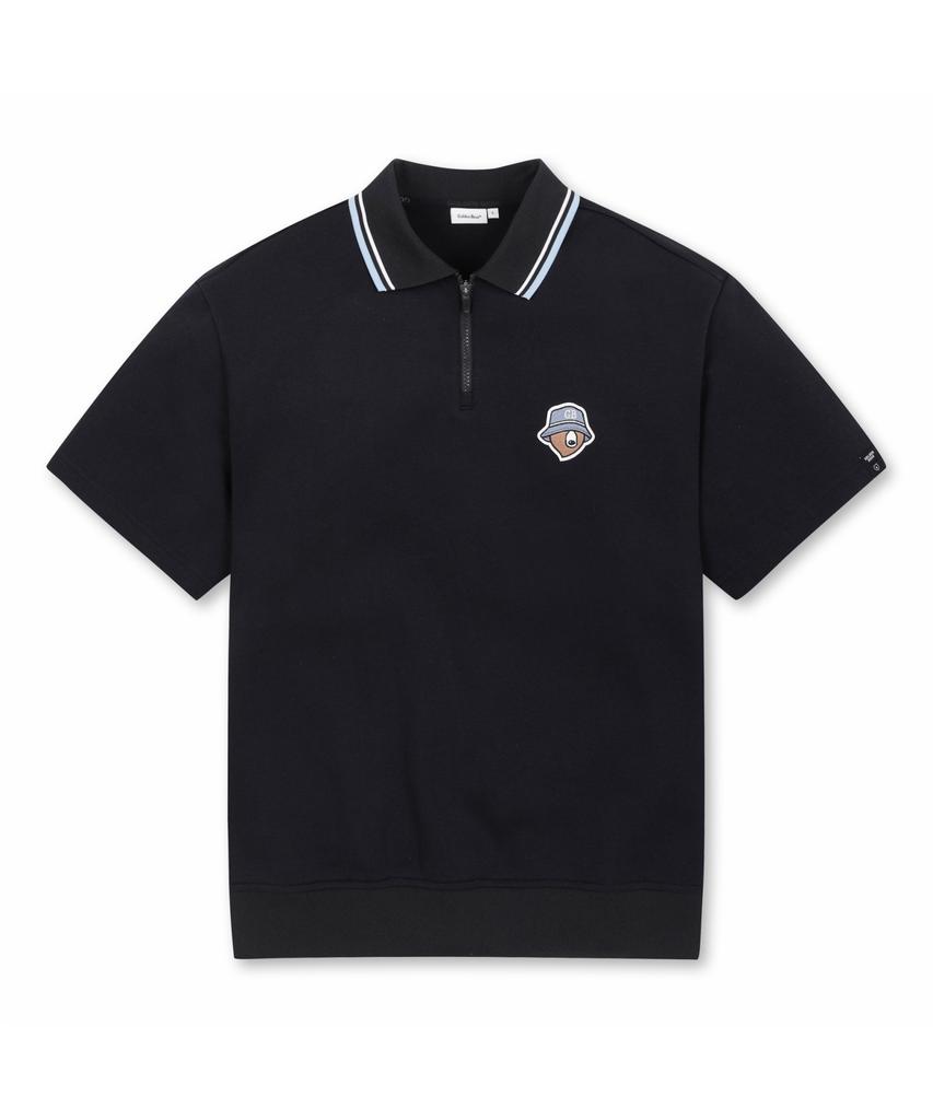 Goldeunbeeo (M) Базовая Толстовка с Мягким Касанием и Воротником G4Tam26261Bkx