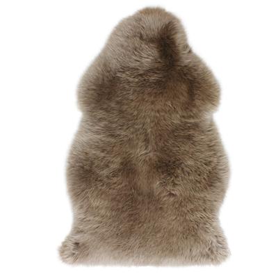 Коврик из овчины Craft Works (Натуральный / Длинношерстный / Одиночный коврик / 60 x 90 см) Серо-коричневый (Моющийся / Ковер / Шерсть) Коврик из овчины (1 ковер)