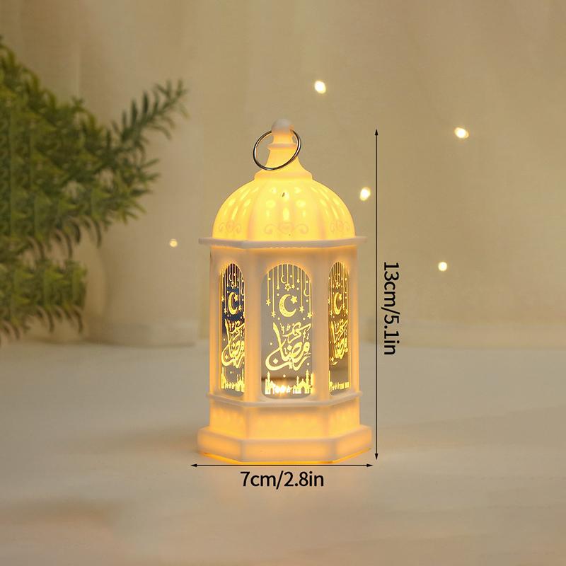 Muslim Ramadan Lantern Eid Led Night Light  Ramadan Decoration Moon Star Glowing Light Islamic Eid Al Adha Gift