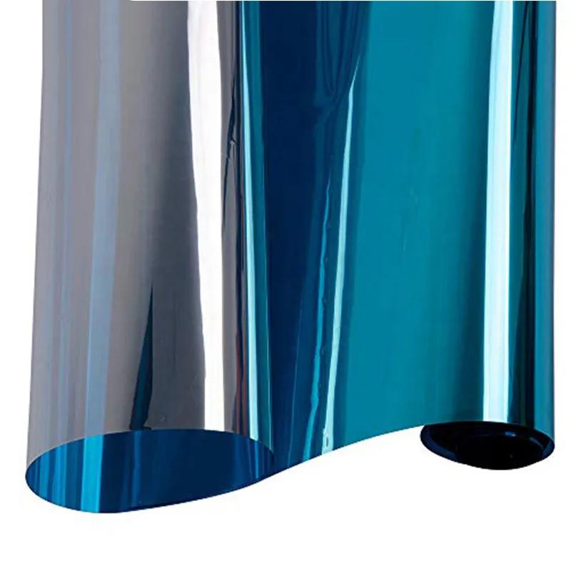 Полностью затемняющая самоклеящаяся пленка для окон, белая зеркальная непрозрачная защитная наклейка для стекла для ванной комнаты, кухни, виниловая наклейка 2 метра