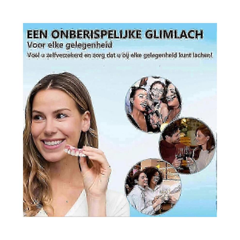 Bikenda Silicone Reline Denture Set, Advanced Denture Reliner Kit, Instant Comfort Fit for Upper And