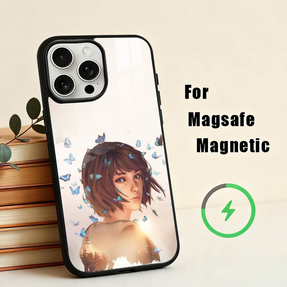 L-Life Is Strange Игра Чехол для телефона для iPhone 17,16,15,14,13,12,Plus,Pro,Max для Magsafe Магнитная Беспроводная Зарядка