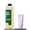 Шампунь Deep Green Jay Eoseongcho Без запаха 1000 мл (Шампунь Silk Keratin 2X 50 мл Состав для планирования)