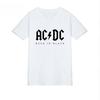2025 Новая рок-футболка Мужская ACDC AC Группа Highway Rock Металл Панк Мужская одежда С принтом Мужская и женская футболка с коротким рукавом#Цвет(1)