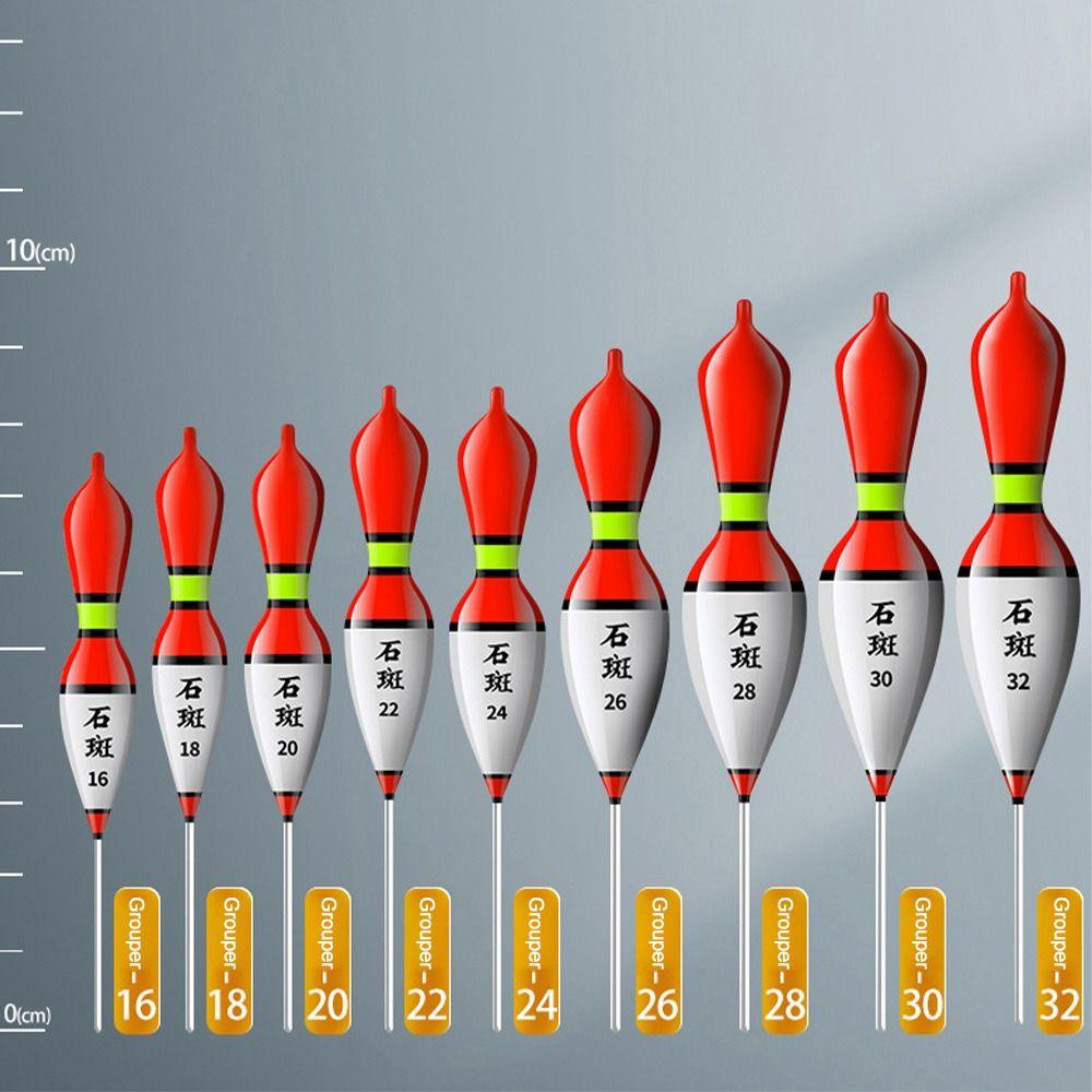 Ассорти из размеров Поплавок для ловли камня Индикатор Световой индикатор Поплавки-палки Поплавки для активного отдыха Поплавки-бомберы для рыбалки