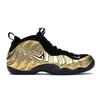 Мужские кроссовки Air Foamposite Pro Metallic Gold черно-черно-белые 624041-701