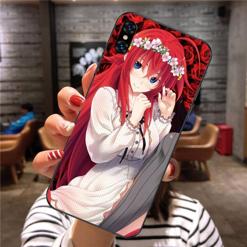 Чехол для телефона Rias Gremory Anime для Xiaomi Mi 12 11T 10T 9T Lite Pro Ultra Note 10 Poco F3 F4 X4 GT мягкий черный чехол для телефона