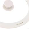 Glass Top Lid with Silicone Edge for Kitchen Use