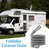 Шланг для канализации RV Канализационная удлинительная труба Складной шланг Регулируемая труба для отдыха на природе Кемпинг Транспортное средство Пляжный отдых Путешествие