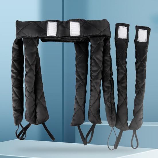 Без нагрева щипцы для завивки волос с регулируемым ремешком для женщин, спящих ночью, восемь когтей, повязка на голову, щипцы для завивки, мягкие бигуди для ленивых девушек, длинные волосы, завивка