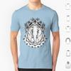 Floral Elephant Mandala T Shirt Men Women Kids   Elephant Floral Flowers Roses Mandala Black And White Fine Liner Dot Work