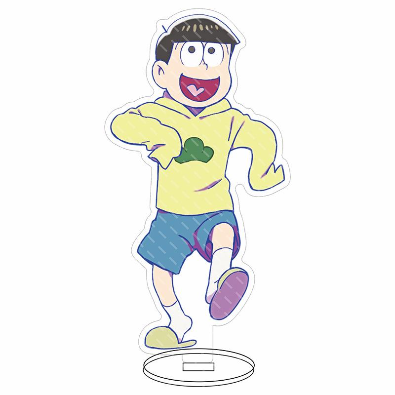 Osomatsu San акриловая подставка Ver модельная пластина Matsuno Karamatsu Choromatsu Ichimatsu 15 см брелок Standee Декор стола