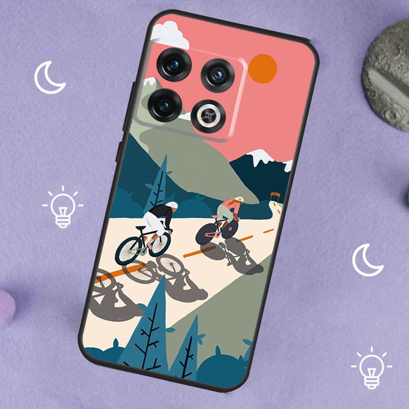 Чехол для горного велосипеда Велосипед MTB Funda Для OnePlus Nord N20 N10 N30 CE 3 Lite Nord 2 2T OnePlus 11 9 10 Pro 8T 10R 10T