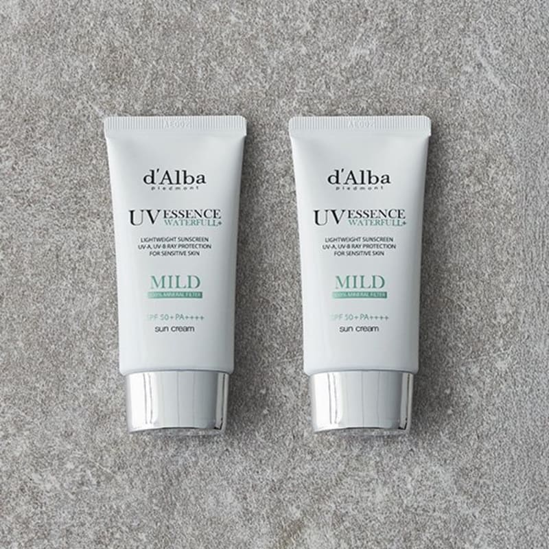 [Dalba] Waterful Mild Sun Cream 50ml 1+1 Set