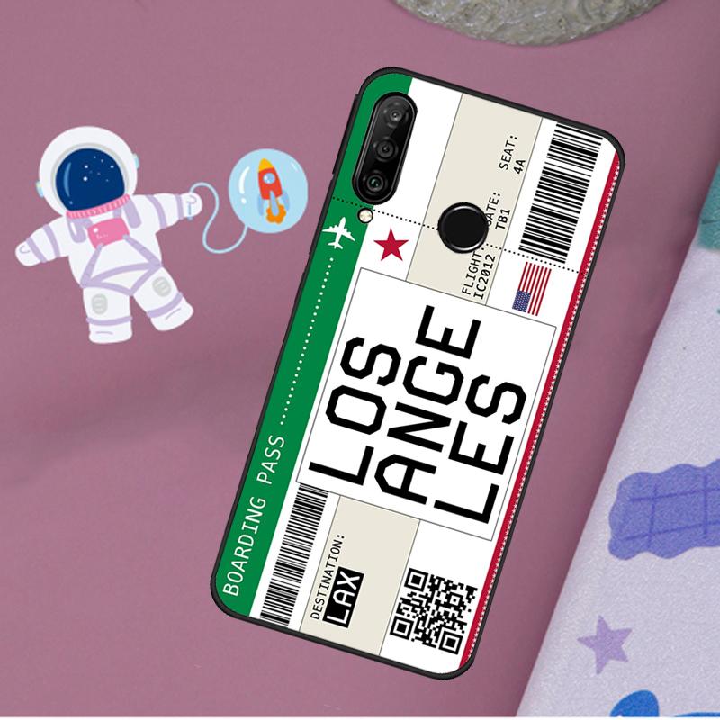 Билет-посадочный талон для Huawei Nova 5T 9 10 SE 7i 8i 11i 12i Y60 Y61 Y70 Y72 Y73 Y90 Y91 P20 P40 P30 Lite Чехол