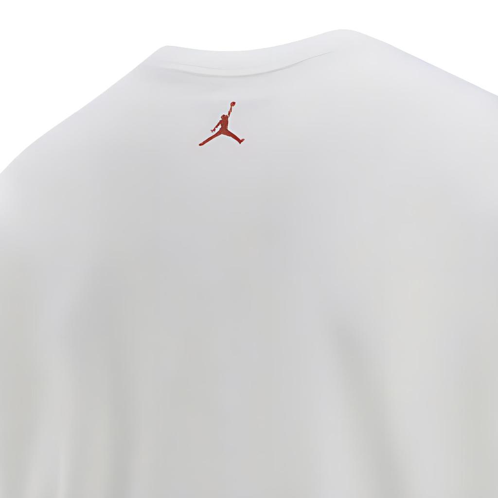 Jordan Flight Essentials T Shirt Men's Sail White/Campus Red HM7132-133