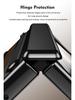 Чехол с полной защитой для Samsung Z Fold4/5/6/7: Включает чехол для ручки, пленочную петлю и защиту складного экрана.