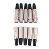 5 Pairs 3 Pin XLR Mic Microphone O Connector Male Plug   Female Socket