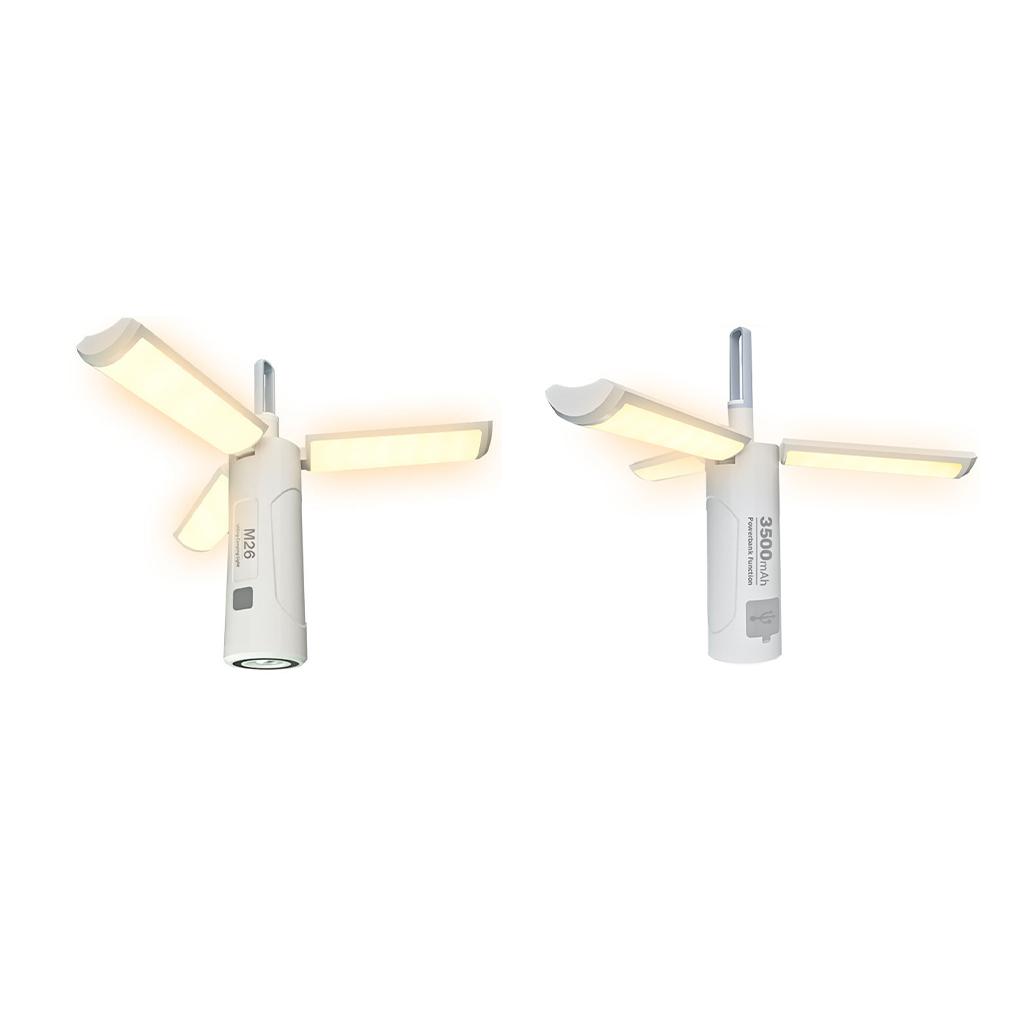 ABS Camping Light Portable Eye LED Panoramic Lighting 360° Coverage Area Light Outdoor