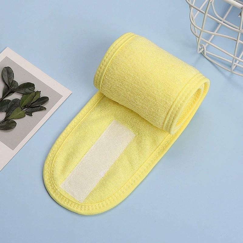 Adjustable Head Band Women Spa Wide Hairband Yoga Bath Shower Makeup Wash Face Cosmetic Headband Soft Toweling Hair Accessories